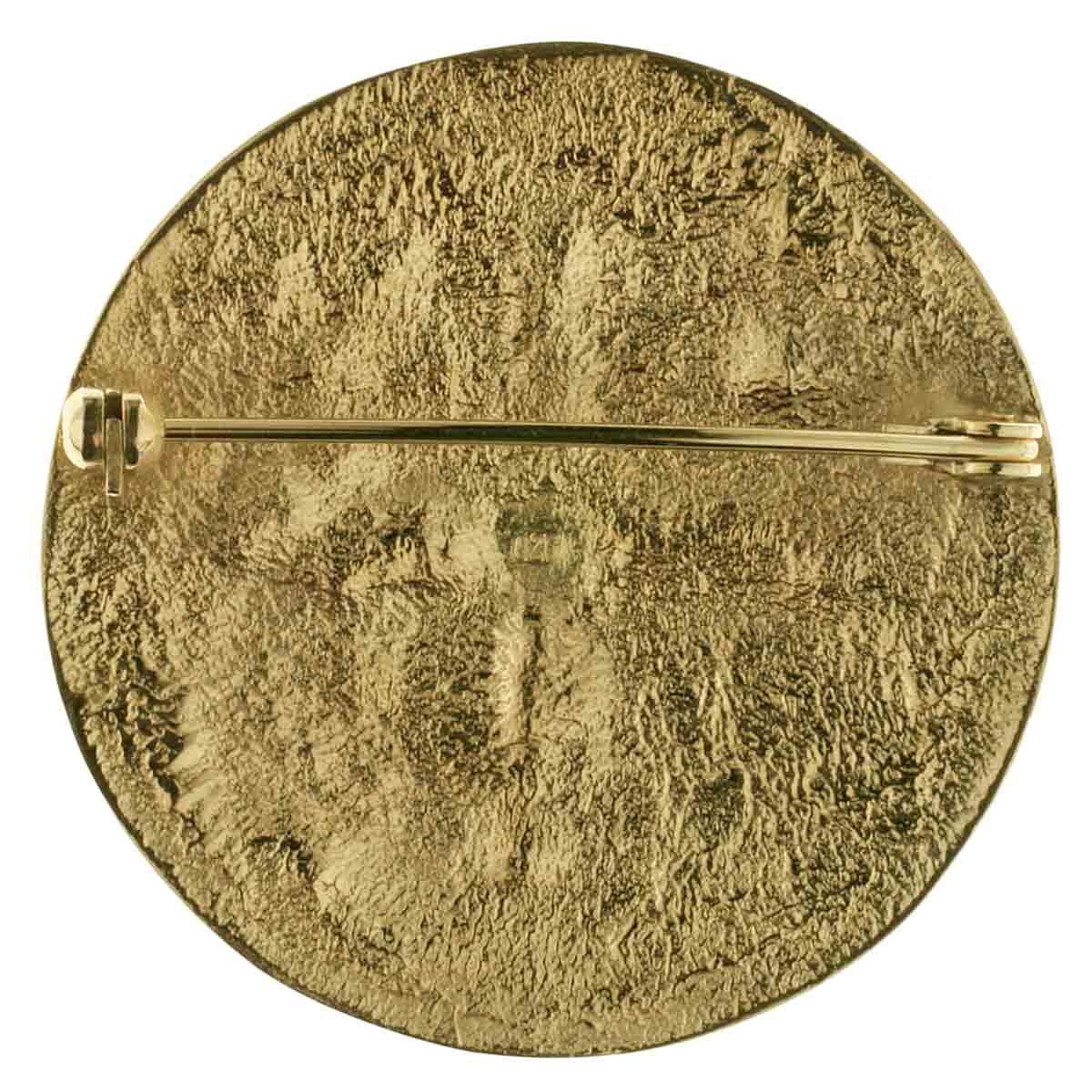 4250054222019-PT01 Brosche Hiddensee, Silber vergoldet