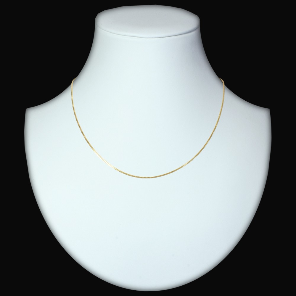 4250054211853-PT01570fa9b015f44 Kette Gold 333/000, Panzer 1,3 mm breit -Länge wählbar-