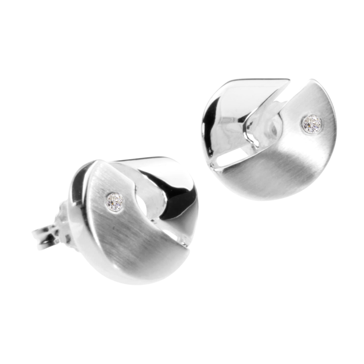 001-263170-0001 Ohrstecker Silber 925/000, Brillant 0,015 ct