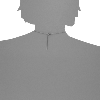 Kette mit Anhänger (30 mm), Edelstahl, Windflüchter, 45 - 50 cm verstellbar, Bernstein Kette mit Anhänger (30 mm), Edelstahl, Windflüchter, 45 - 50 cm verstellbar, Bernstein