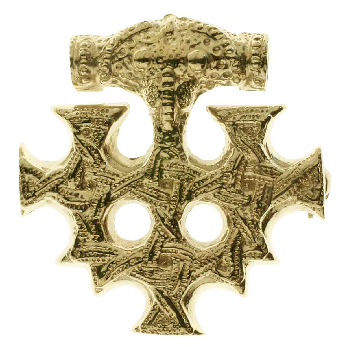4250054223290 Anhängerbrosche Hiddensee, Silber vergoldet