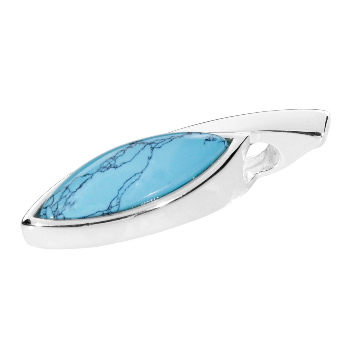 Anhänger-Gleiter Silber 925/000, rek. Türks