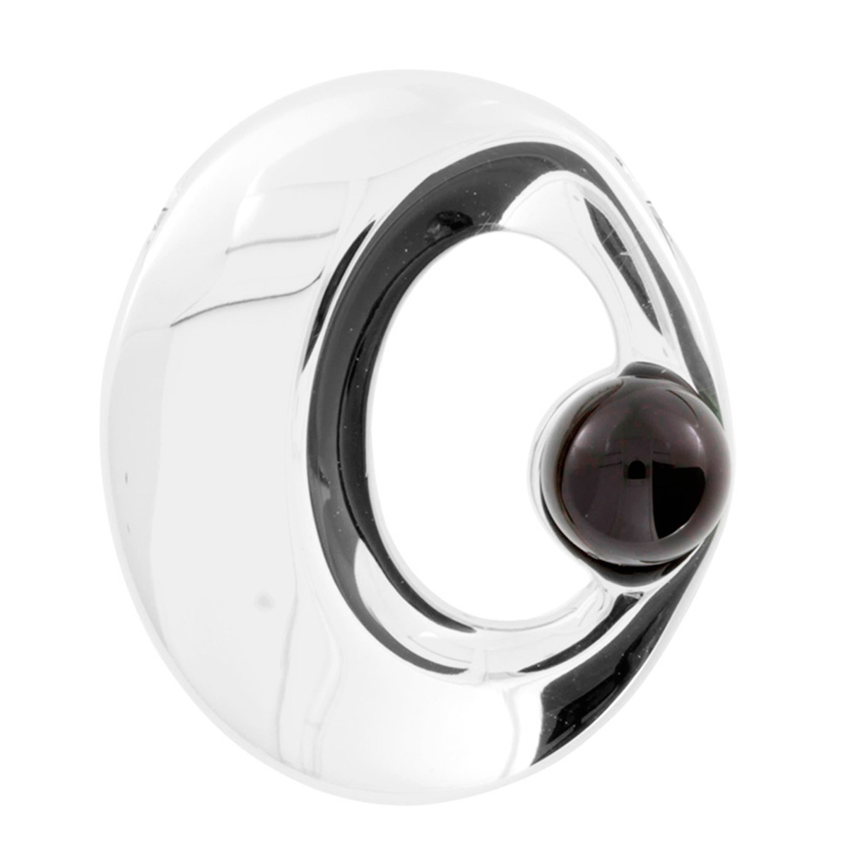 001-203126-0004 Anhänger-Gleiter Silber 925/000, Onyx
