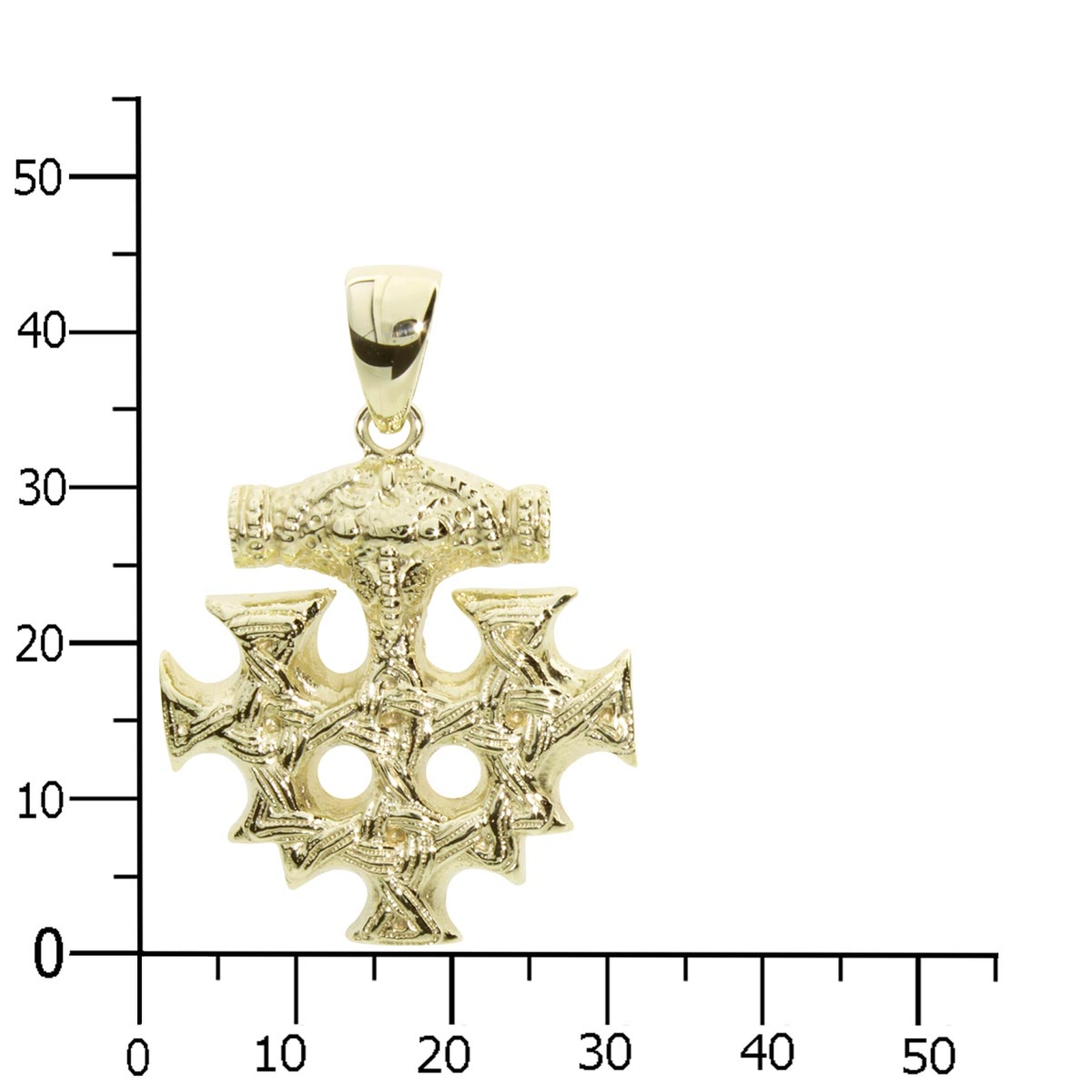 001-100546-0001k Anhänger Hiddensee groß, Gold 333/000