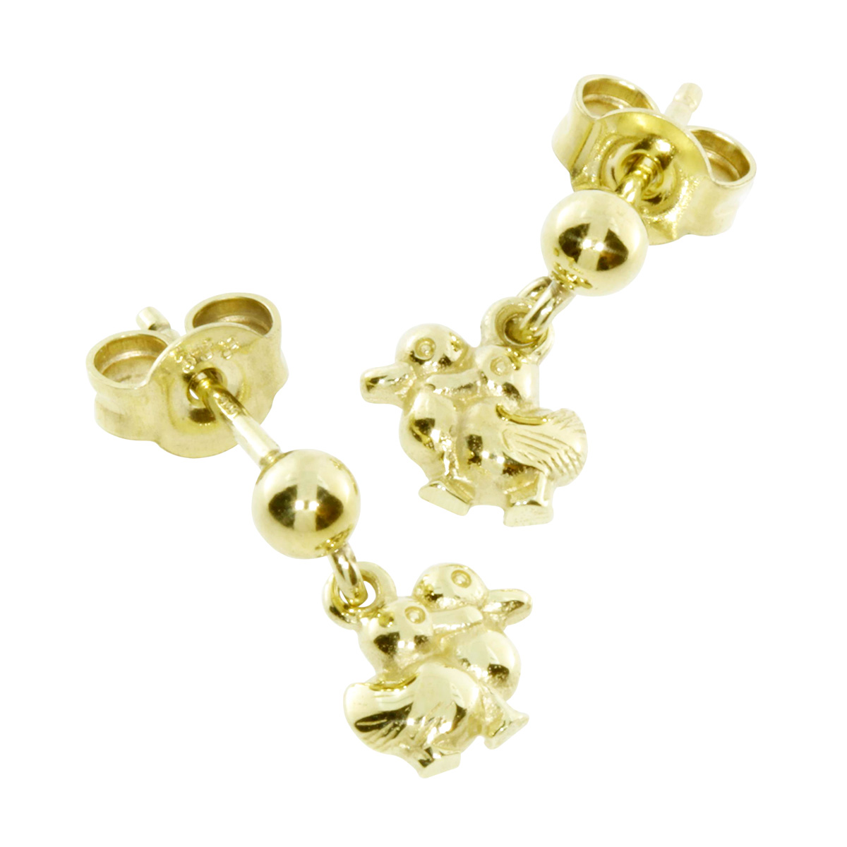 001-163346-0100 Ohrhänger Gold 333/000