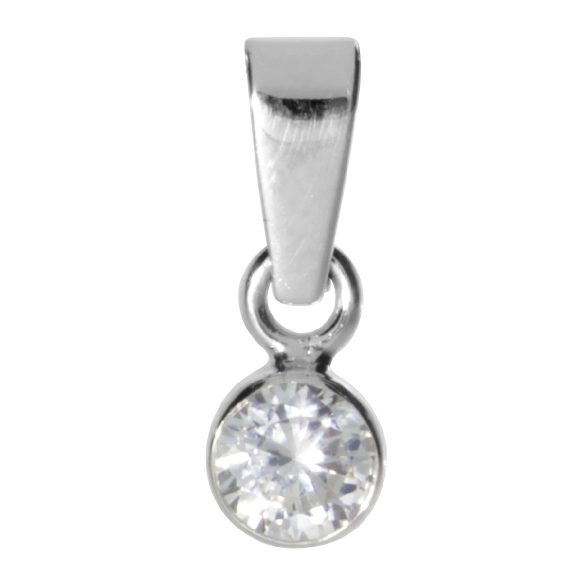 Anhänger Silber 925/000, Zirkonia