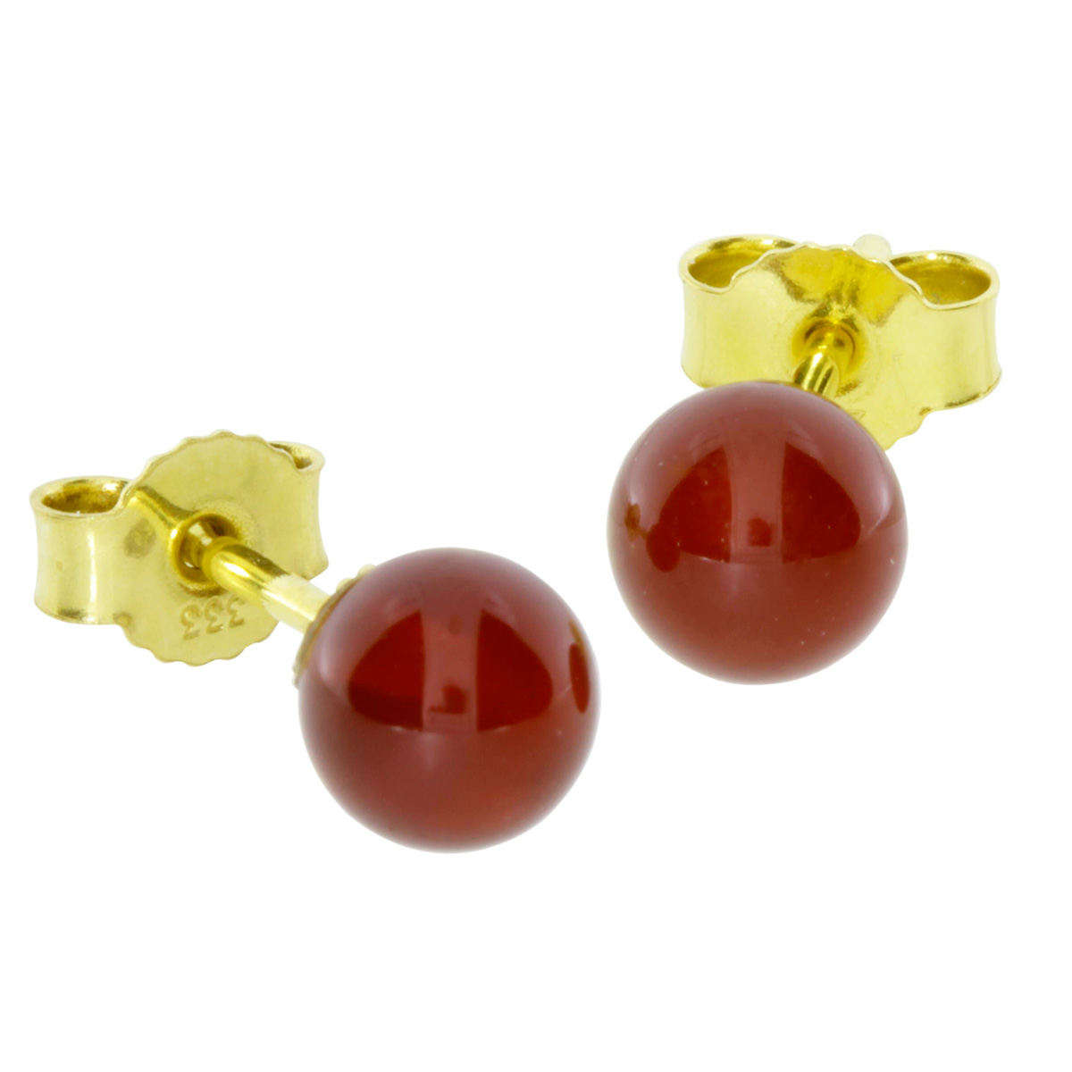 001-163353-0100 Ohrstecker Gold 333/000, Rotachat