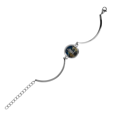 Armband, Edelstahl, 17 - 21 cm verstellbar Armband, Edelstahl, 17 - 21 cm verstellbar