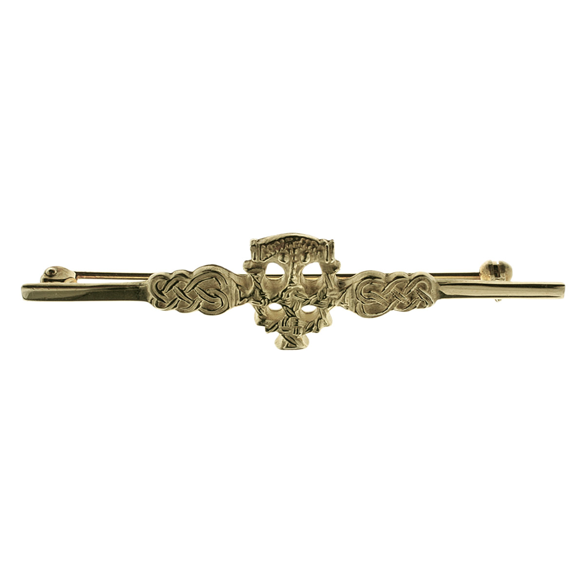 4250054222040-PT03 Brosche Hiddensee, Silber vergoldet