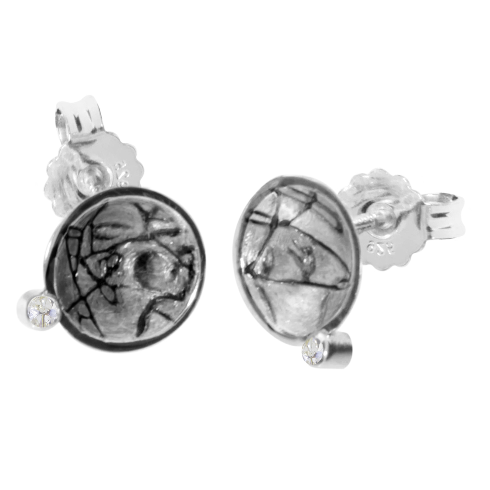 Ohrstecker Silber 925/000, Zirkonia, Sarah Vicenza   Ohrstecker Silber 925/000, Zirkonia, Sarah Vicenza