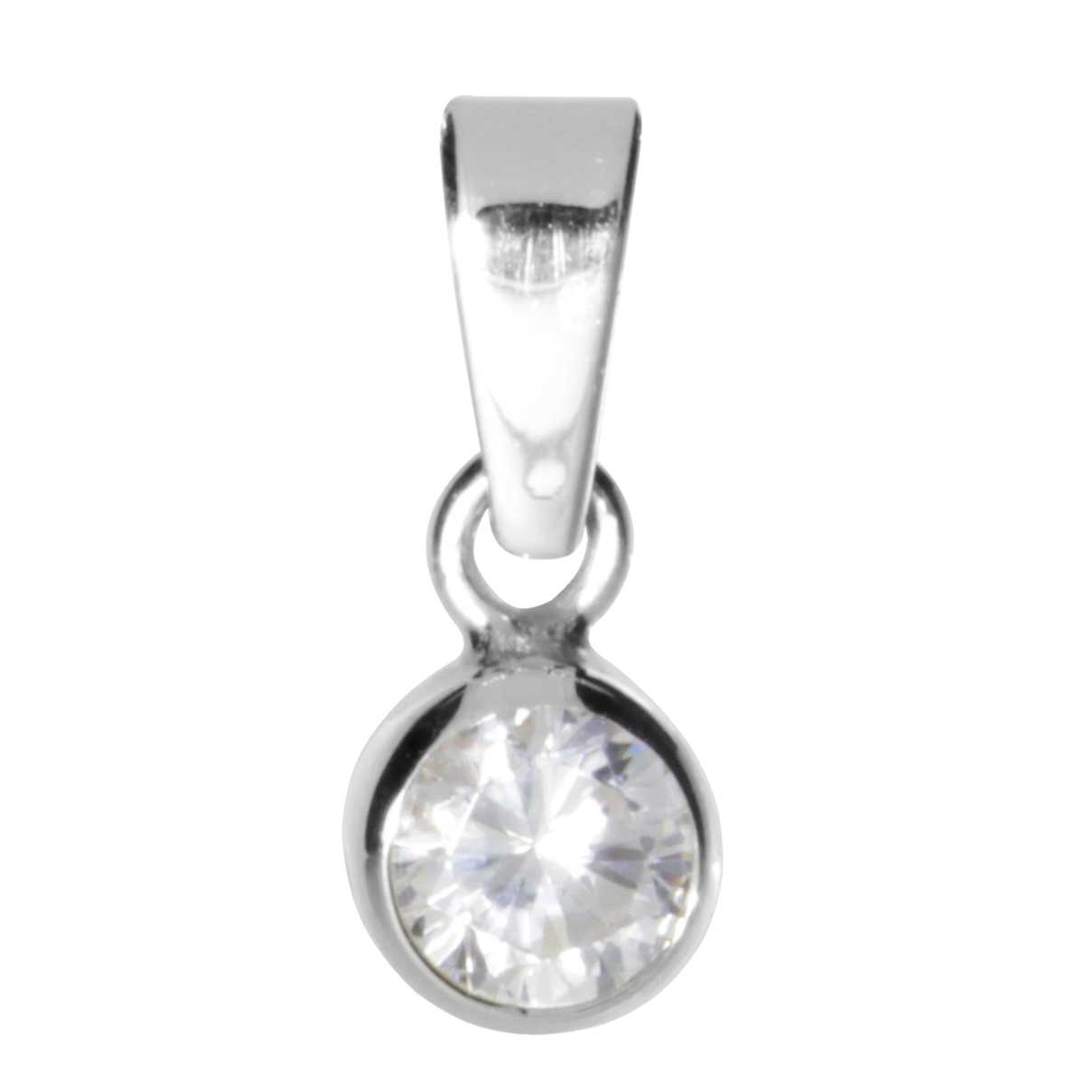 Anhänger Silber 925/000, Zirkonia