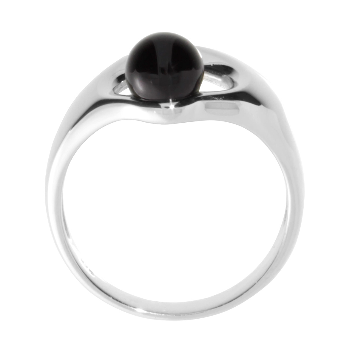 001-273125-A4562 Ring Silber 925/000, Onyx -Größe wählbar-