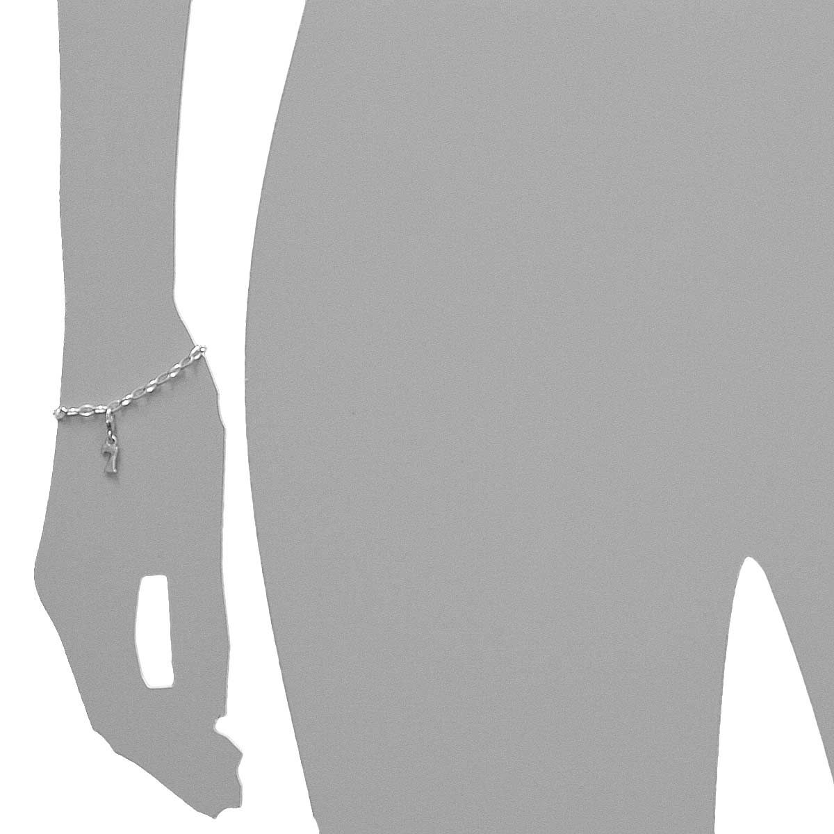 4250054223443-PT05 Charm Silber 925/000, Glückszahl 7