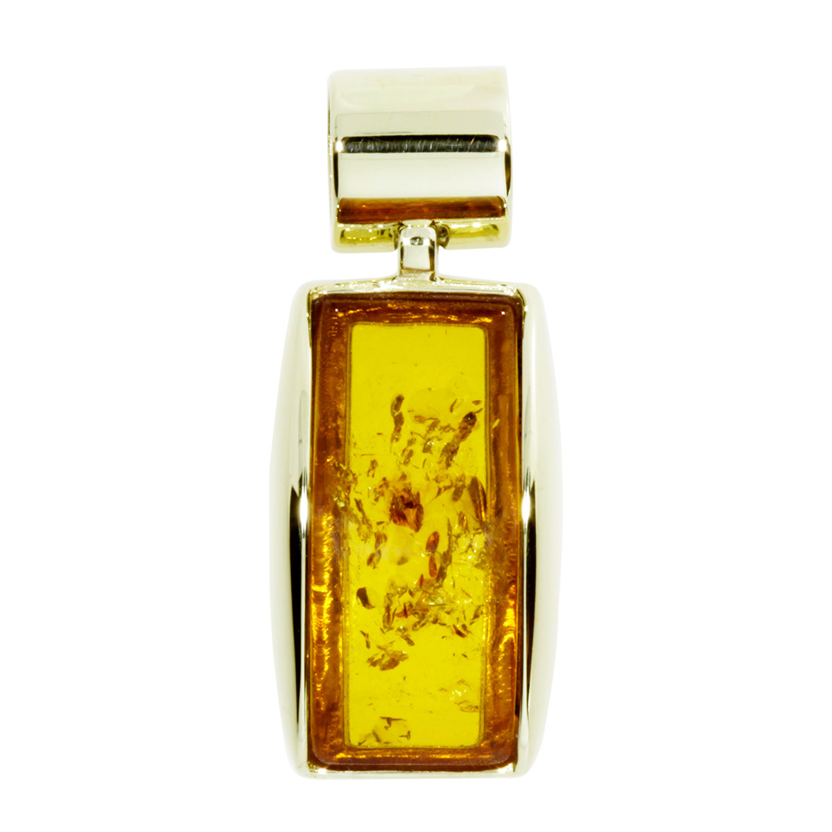 Anhänger Gold 333/000, Bernstein