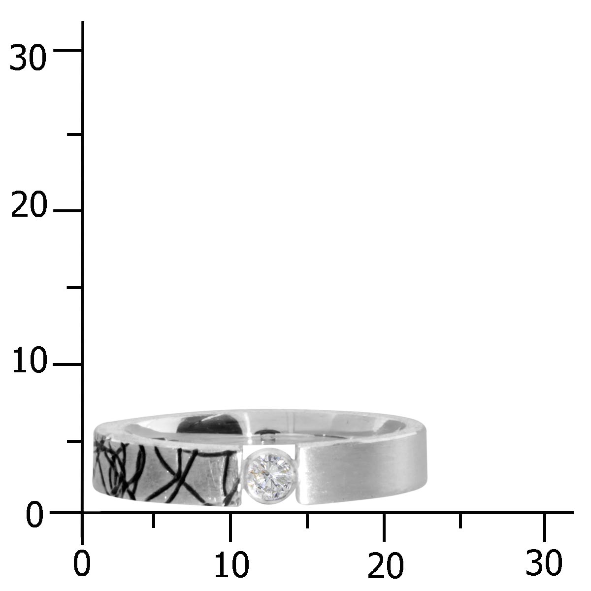 001-273439-0100k Ring Silber 925/000, Zirkonia, Sarah Vicenza -Größe wählbar-