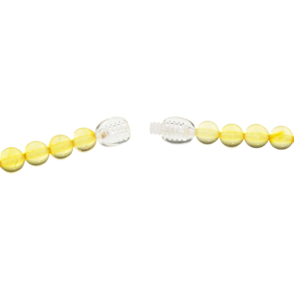 Bernsteinkette, Kugel 6 mm, -Länge wählbar-
