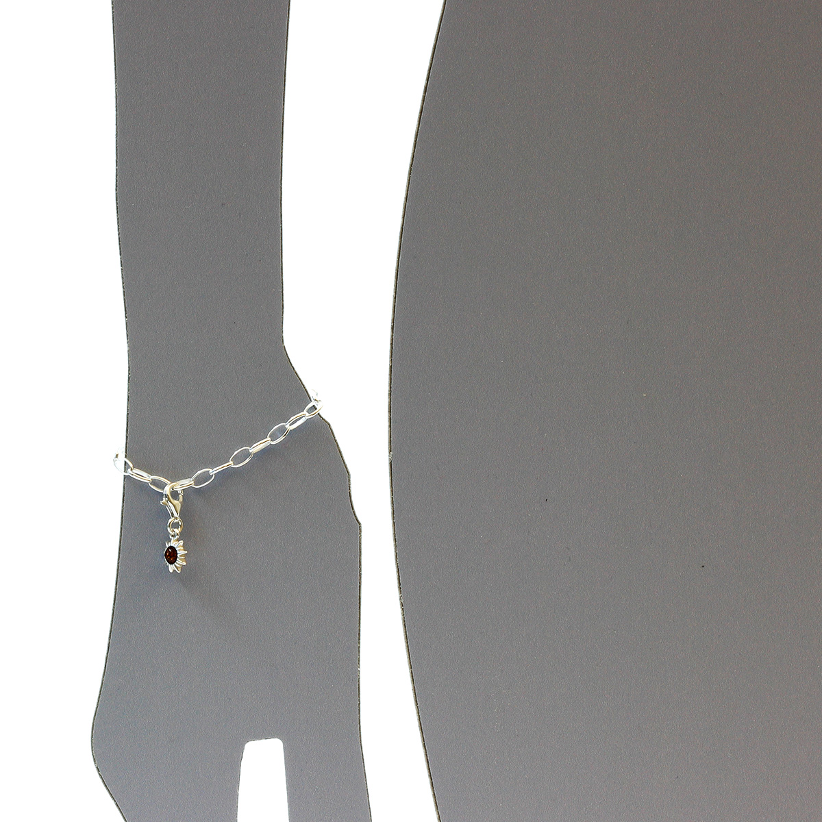 105-20CH14-0100s Charm Silber 925/000, Sonne, Bernstein