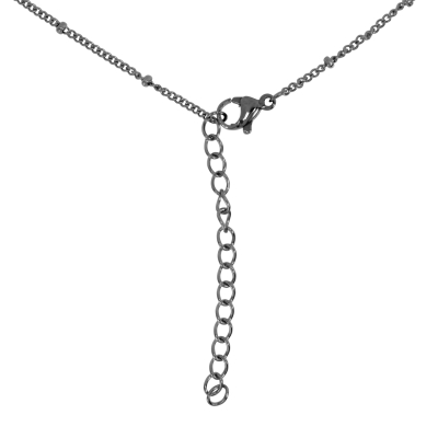 Kette mit Anhänger (38 mm), Edelstahl, Leuchtturm, 80 - 85 cm verstellbar  Kette mit Anhänger (38 mm), Edelstahl, Leuchtturm, 80 - 85 cm verstellbar