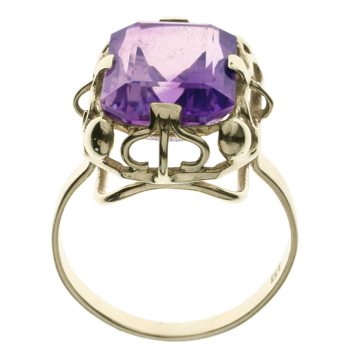 Ring Gold 333/000, Amethyst -Größe wählbar-